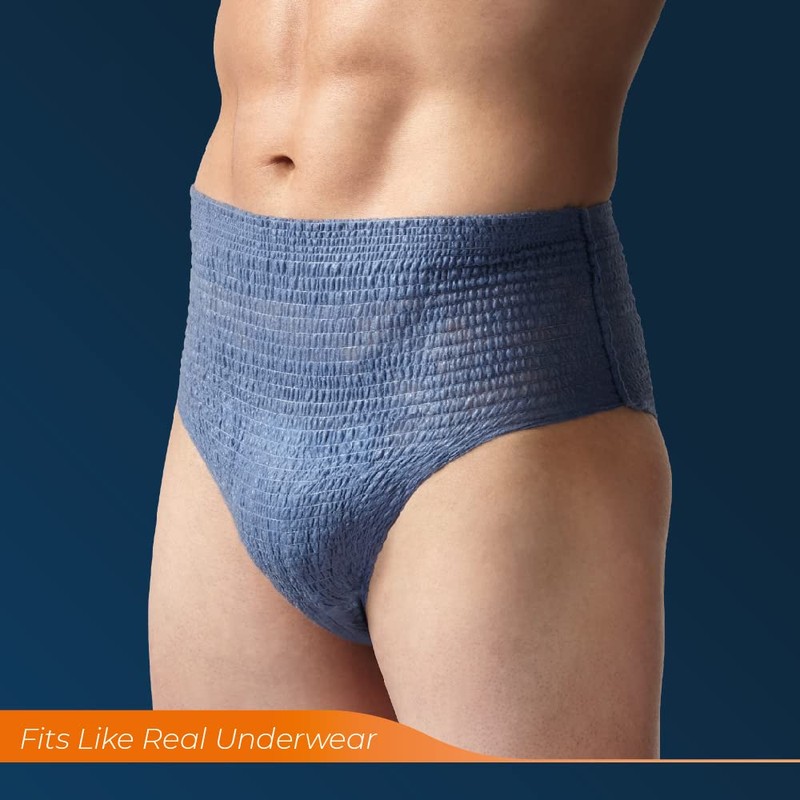 Drylife Men Premium Fit Incontinence Pants for Bladder Weakness -