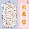 Baby Travel Bassinet, Foldable Portable Baby Bassinet Converts to Backpack
