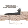 Pangda 25 Pcs Door Corner Seal, Self Adhesive Frame Door
