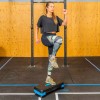 ShopMall Step Banco Aerobics Ejercicio Fitness Crossfit Ajustable Color Azul