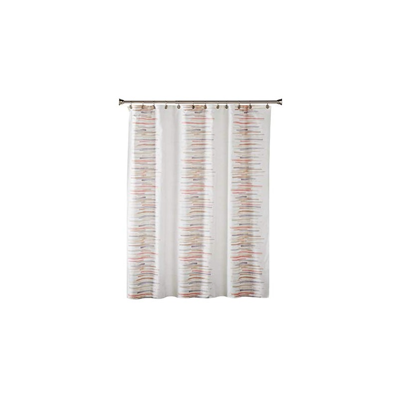 SKL Home by Saturday Knight Ltd. Mori Shower Curtain, Blush,