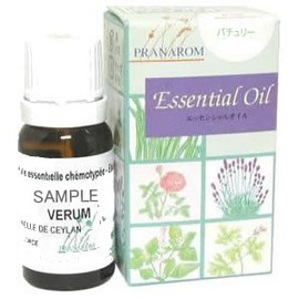 Patchouli 0.3 fl oz (10 ml) - Sweet Oriental Scent: (Relaxed-Herbal Type) PRANAROM Essential Oil/Aroma Oil/Essential Oil/Essential Oil/P-155