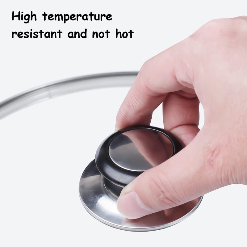 Set of 2 Pot Lid Handles, Pot Lid Knobs, Universal