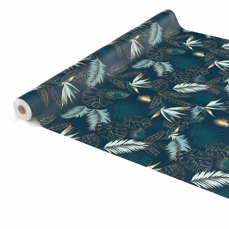 Anro Washable Oilcloth, Wax Tablecloth, Marble Grey