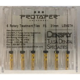 DENTSPLY ProTaper by Dentsply Tulsa - Universal Rotary File F5 Yellow 31mm