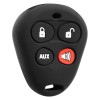 RemoteStop Key Fob Remote Skin Shell Case Cover Replacement for