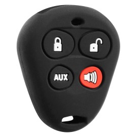 RemoteStop Key Fob Remote Skin Shell Case Cover Replacement for Viper EZSDEI474V