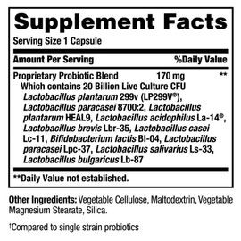 UNION SHOP USA Ultra Strength Probiotic 10, 70 Capsules + Exclusive Vitamin Guide