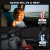 XCBYT 2019-2024 Wrangler Window Shades | 6 Layers Thickened Car