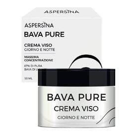 Aspersina Bava Pure Face Cream Day and Night Maximum Concentration 87% Pure Snail Slime 50 ml