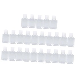 WOONEKY 25pcs Refillable Travel Bottles for Toiletries Leakproof Hand Soap Containers Travel Makeup Bottles for Shampoo Body Wash Sunscreen Compact and Convenient