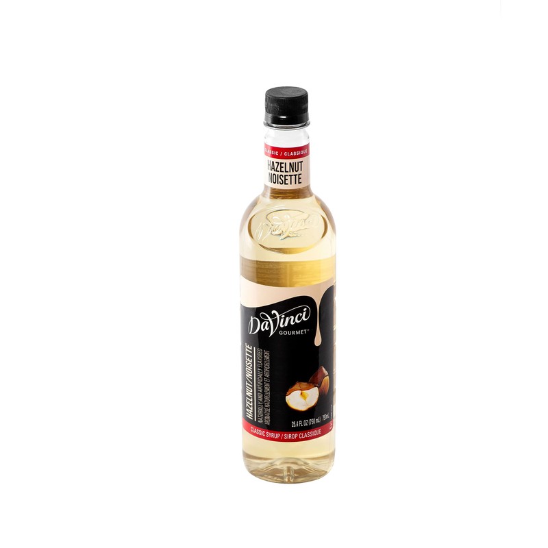 DaVinci Gourmet Classic Original Hazelnut Syrup, 25.4 Fluid Ounces (Pack