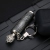 BIASTNR Permanent Match Keychain Lighter, Flint Matchstick Fire Starter Lighter,