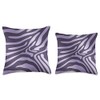 Animal Pattern Cool Accessories & Phone Cases Dark Purple Zebra