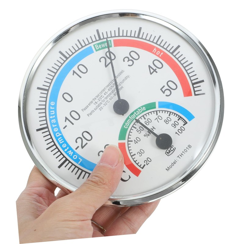 CAXUSD 3pcs Accurate Temperature Humidity Gauge Indoor and Outdoor Thermometer