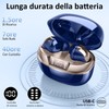 AOSRAU Wireless Earbuds, Bluetooth 5.3 Mini Headphones, Noise Cancelling Microphone,