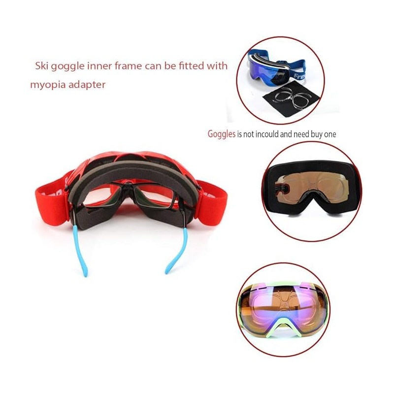 Fx-iFiee Prescription Ski Goggles Rx Insert Optical Adaptor TR90 Flexible