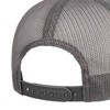 Atlantis Rapper Jersey Mid Visor Trucker Cap - Dark Grey