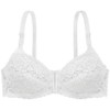 Dorina Damen Bügel BH Jaqueline D1623A, Einfarbig, Gr. 85C, Weiß