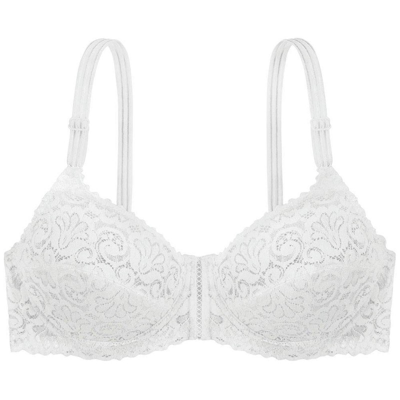 Dorina Damen Bügel BH Jaqueline D1623A, Einfarbig, Gr. 85C, Weiß