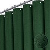 BTTN Extra Long Fabric Shower Curtain, 84 Inch Linen Textured