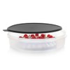 Tupperware 12" Round Container with Seal (Black)