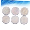 Baluue Fine Glitter Nail Art Powder White Glitter Dust for