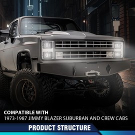 PIT66 Speaker Kick Panels Compatible with 1973-1987 Chevy and GMC Pickup Trucks, Jimmy, Blazer, Suburban and Crew Cabs/Fit for Non A/C Trucks or Trucks with Dealer Installed AC