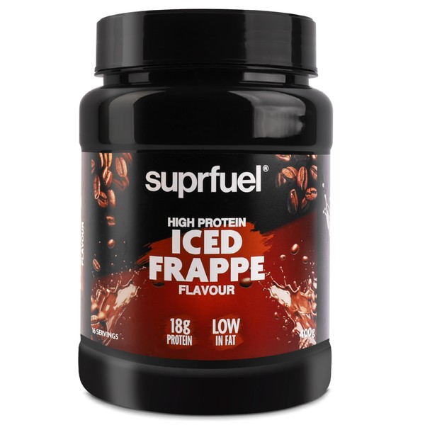 Suprfuel High Protein Coffee Frappe Mix – 400g - 18g