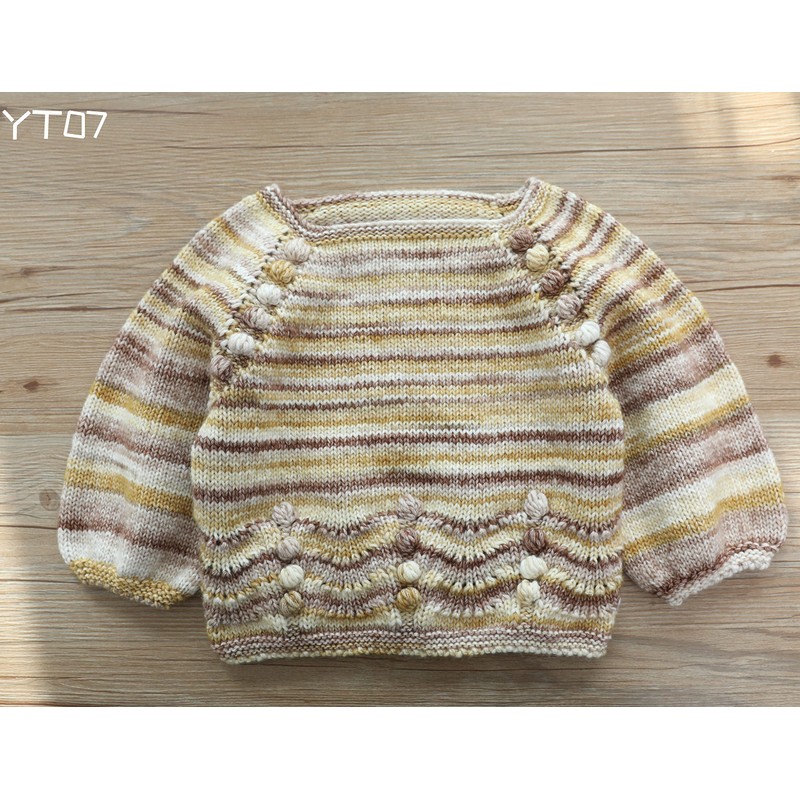 SHIKE Cloud-Cluster Multicolor Rainbow Yarn for Knitting&Crocheting.Soft Wool Acrylic Cotton