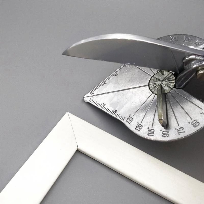 45° Miter Shears, Riloer Multi Angle Trim Cutter Adjustable Angel
