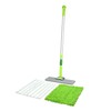 CleanAide Microfiber Hardwood Floor Mop – Flat Wet and Dry