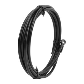 Tubo de freno de disco hidráulico, kit de cable de manguera de tubo de freno cortable para bicicleta de 2 M compatible con la bicicleta de montaña SLX/XT/XTR(negro)