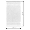 Lashuma Guest Towel, 30 x 50 cm, Linz Terry Towel,