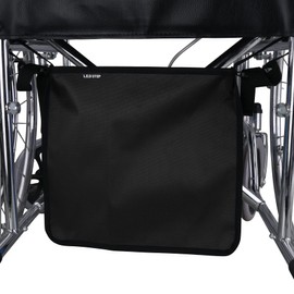 Catheter Bag Covers Holder Wheelchair Under Basket for Urinary Drainage Bag Holder Catheter Urinary Bag Basket Nephrostomy Drainag Bag Holder Privacy Bag Basket with Adjust Buckle Straps (Black)