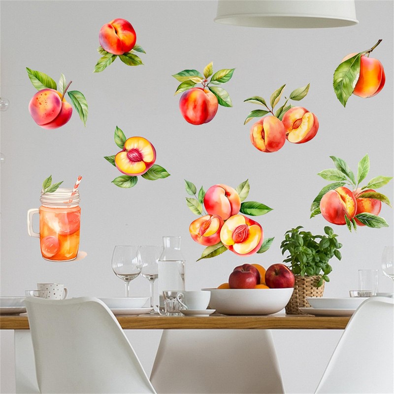Peach Wall Decal