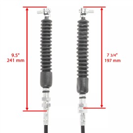 Caltric Base Shift Cable fits Polaris Ranger 570 2015 2016 - 2020 Except Crew, Full Size