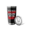 Guitarist Fighting Off Babes Stainless Steel Insulated Tumbler