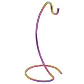 Dependable Industries inc. Essentials - Soporte para árbol de plátano, arco iris, madurar frutas uniformemente evita moretones y estropeos, acero multicolor