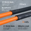 Wirefy 1/2" Heat Shrink Tubing - 3:1 Ratio - Adhesive