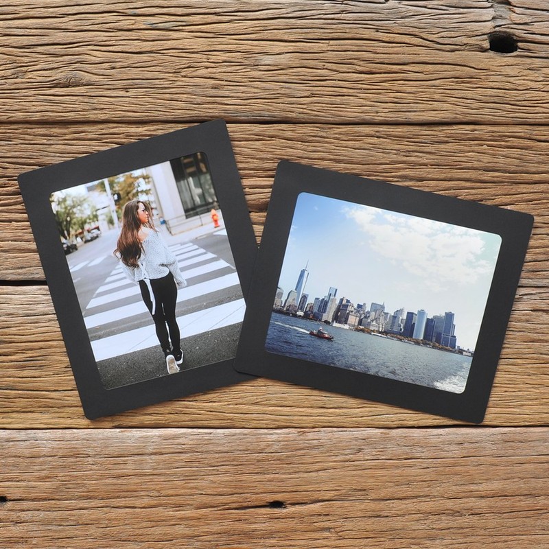 Black 8x10 PLAIN Paper Frame - Black Monolike Plain Paper