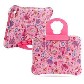 Topevoeon Princess Fire HD 8 Kids Tablet Case - EVA Shockproof Full Cover with Handle & Kickstand for Girls