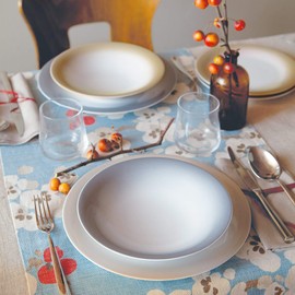 Guzzini Art & Cafè Set of Six Transparent Teaspoons, 5-3/4-Inches