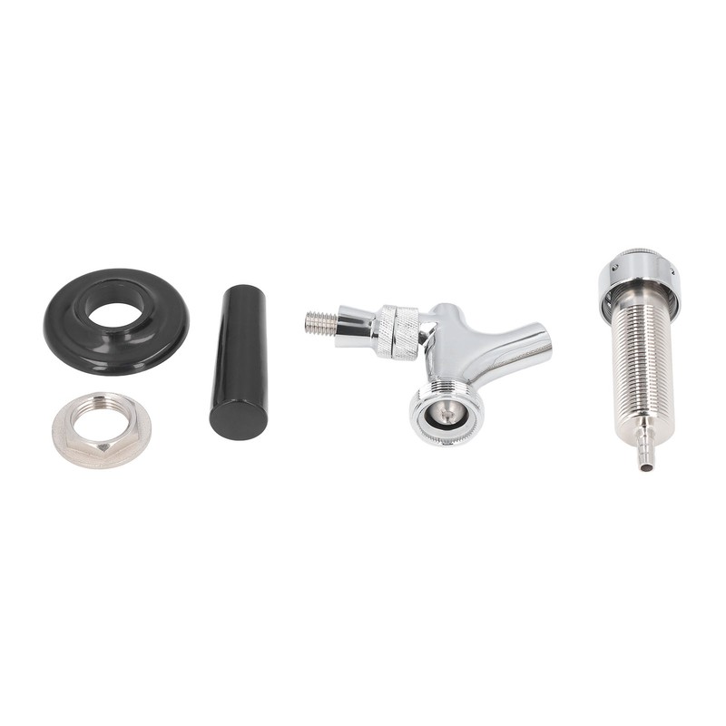 Beer Faucet Kit Parts Stainless Steel with Shank 100mm Long