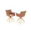 PHI VILLA Swivel Accent Chair Set of 2 - Mid