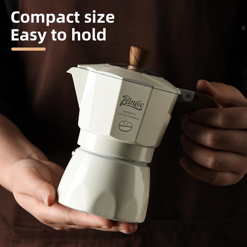 Stovetop Espresso Maker - Italian Coffee Maker for Gas &