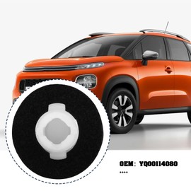 ECSiNG 20pcs Rear Wheel Arch Trim Clips YQ00114080 Compatible with Citroen C3 Aircross 17-22