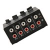 Passive Mixer 4 Channel Line Mixer Mini Sound Mixer Stereo