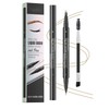 Microblading Eyebrow Pencil,2-in-1 Dual-Ended Eyebrow Pen with 2 Tip brow