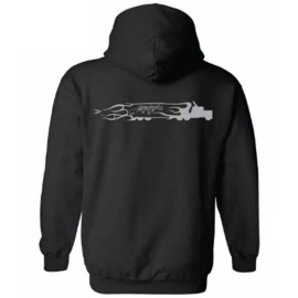 The Dugout Sport Shop, Inc. Black Chrome Shop Mafia Truck Hoodie - 2 XL